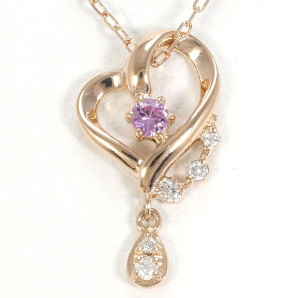 4℃ K10PG Elegant Gold-Plated Necklace for Women - Perfect for Weddings, Anniversaries & Special Occasions