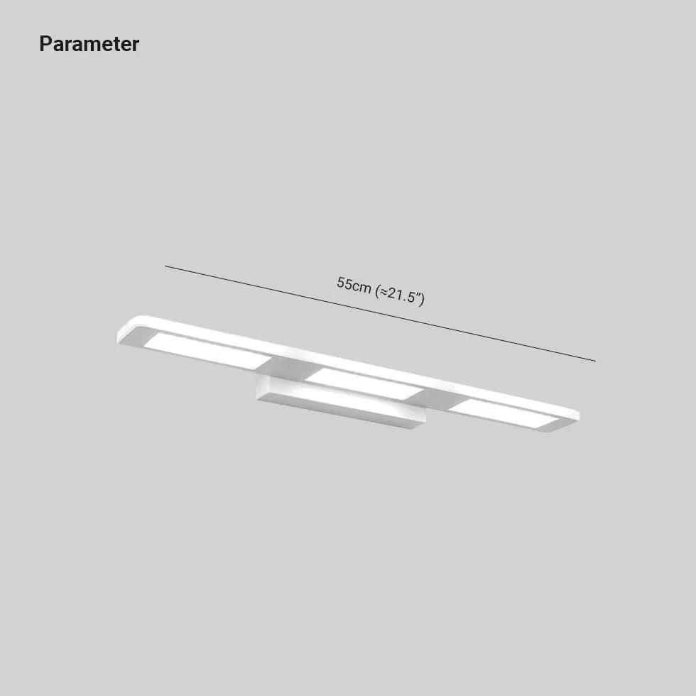 Modern Linear LED Bathroom Wall Lights - Waterproof Vanity Mirror Lighting for Bathroom, Bedroom & Dressing Room - Perfect for Makeup, Shaving & Ambient Lighting