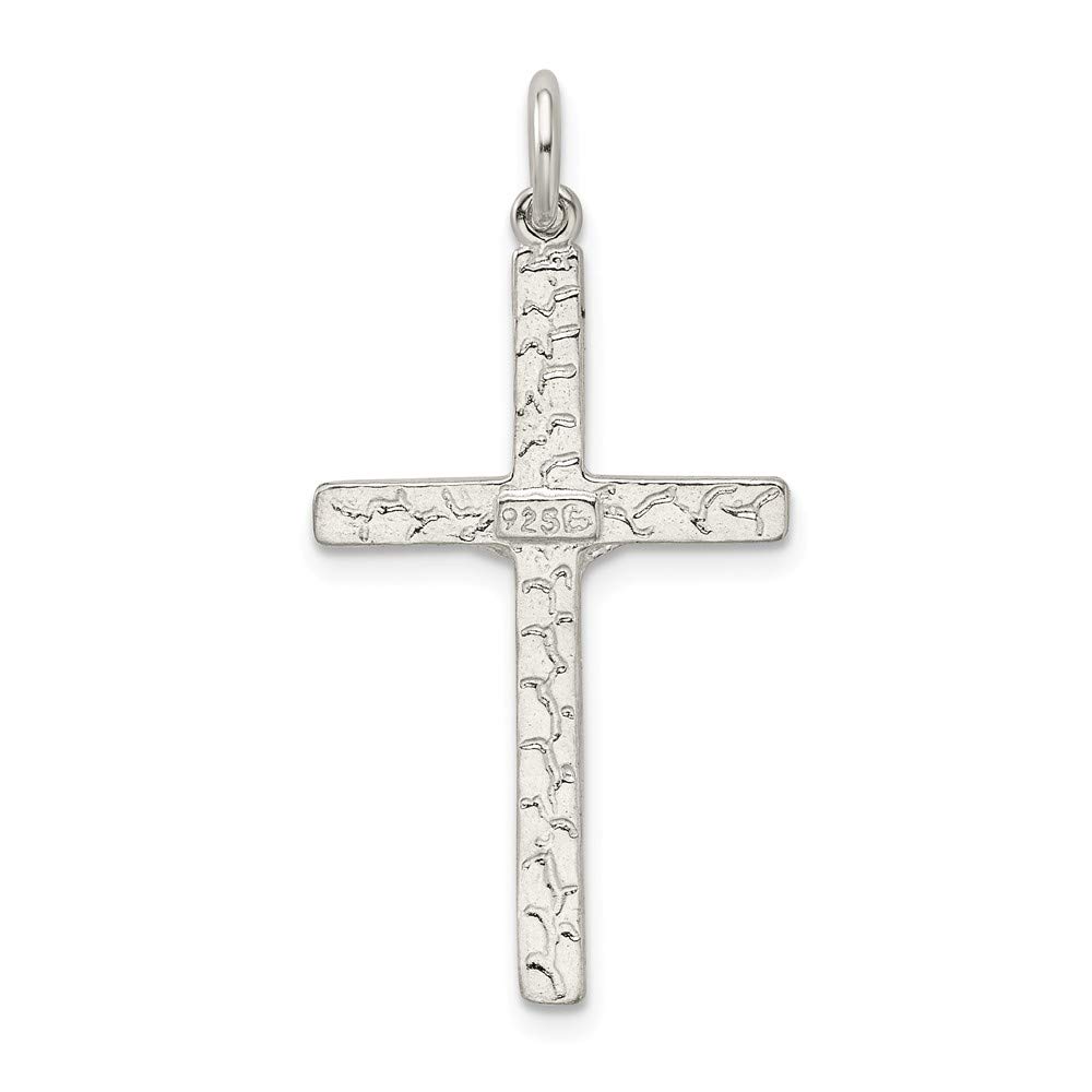 925 Sterling Silver Crucifix Pendant for Women & Men - Religious Cross Necklace for Baptism, First Communion & Everyday Wear - Hypoallergenic Jewelry Gift