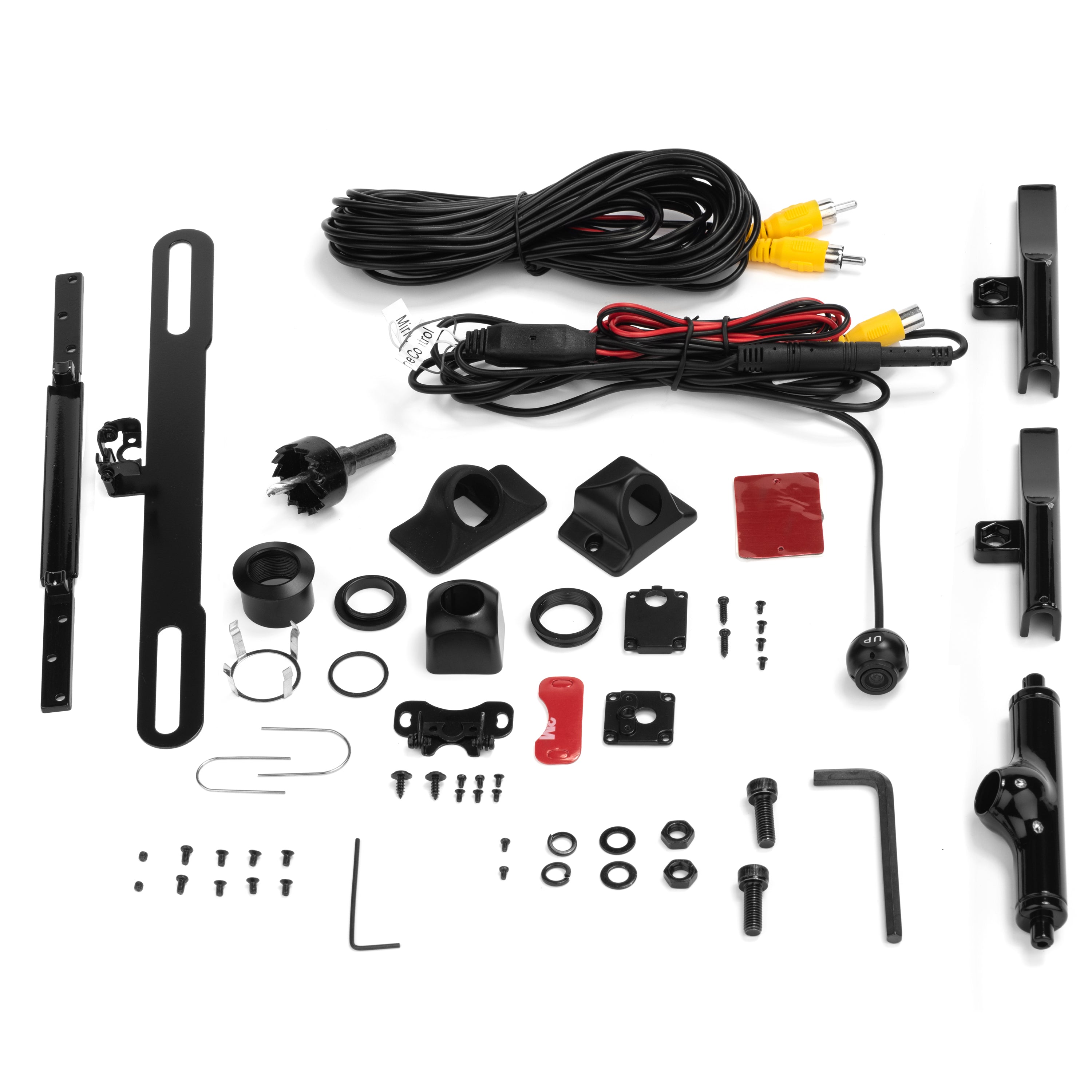 BOYO VTK601HD Universal HD Backup Camera Kit - 6-in-1 Multi-Mount Vehicle Rear View System for Trucks, SUVs, RVs & Trailers | Night Vision, Waterproof, Easy Installation | Parking Safety & Blind Spot Monitoring