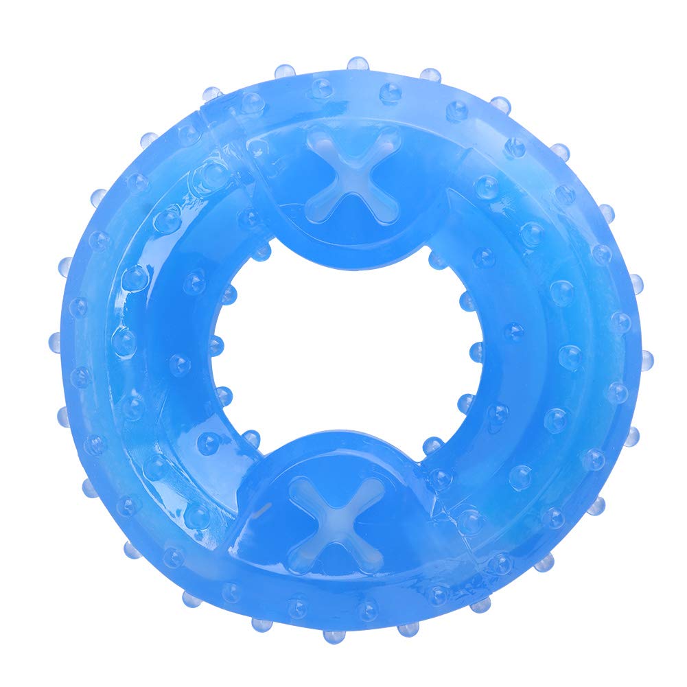 Qcwwy Pet Cooling Toy - Freezeable Dog Chew Toy for Teething, Hot Weather Relief & Mental Stimulation - Perfect for Summer, Travel & Anxiety Relief
