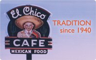 El Chico Cafe Gift Card - Perfect for Birthdays, Holidays & Special Occasions - Send as a Thoughtful Present Online