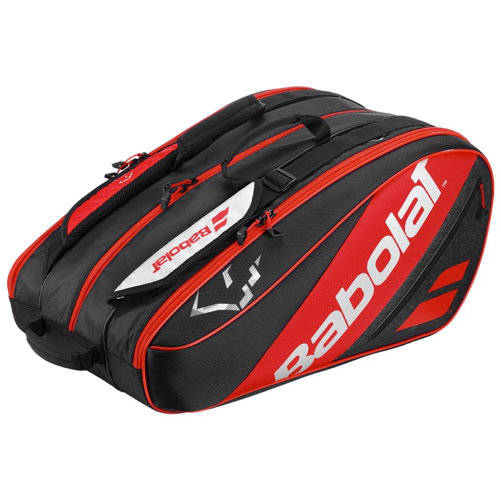 Babolat Juan Lebron RH Padel Bag Black/Red - Premium Padel Tennis Backpack for Men & Women - Perfect for Training, Matches & Travel