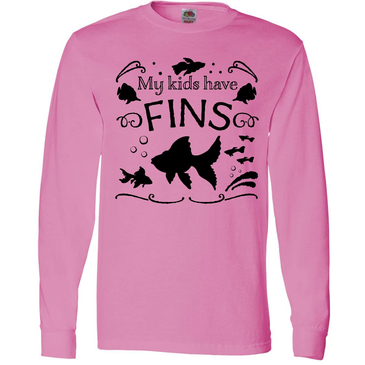 My Kids Have Fins Fish Family T-Shirt - Fun Pet Lover Gift