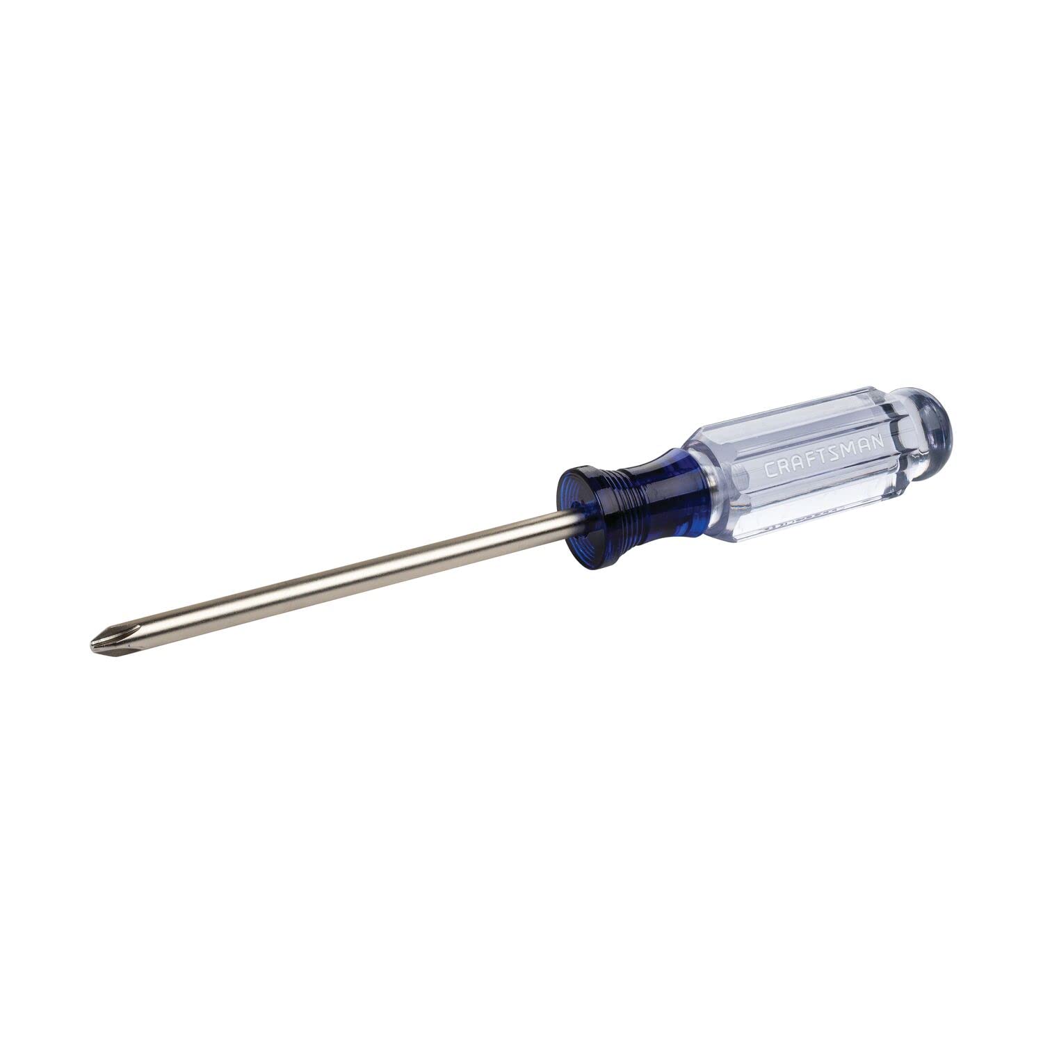 CRAFTSMAN Phillips Screwdriver Set - #2 X 4 Inch Professional Screwdriver with Acetate Handle (CMHT65004) - Perfect for Home Repairs, Furniture Assembly & DIY Projects