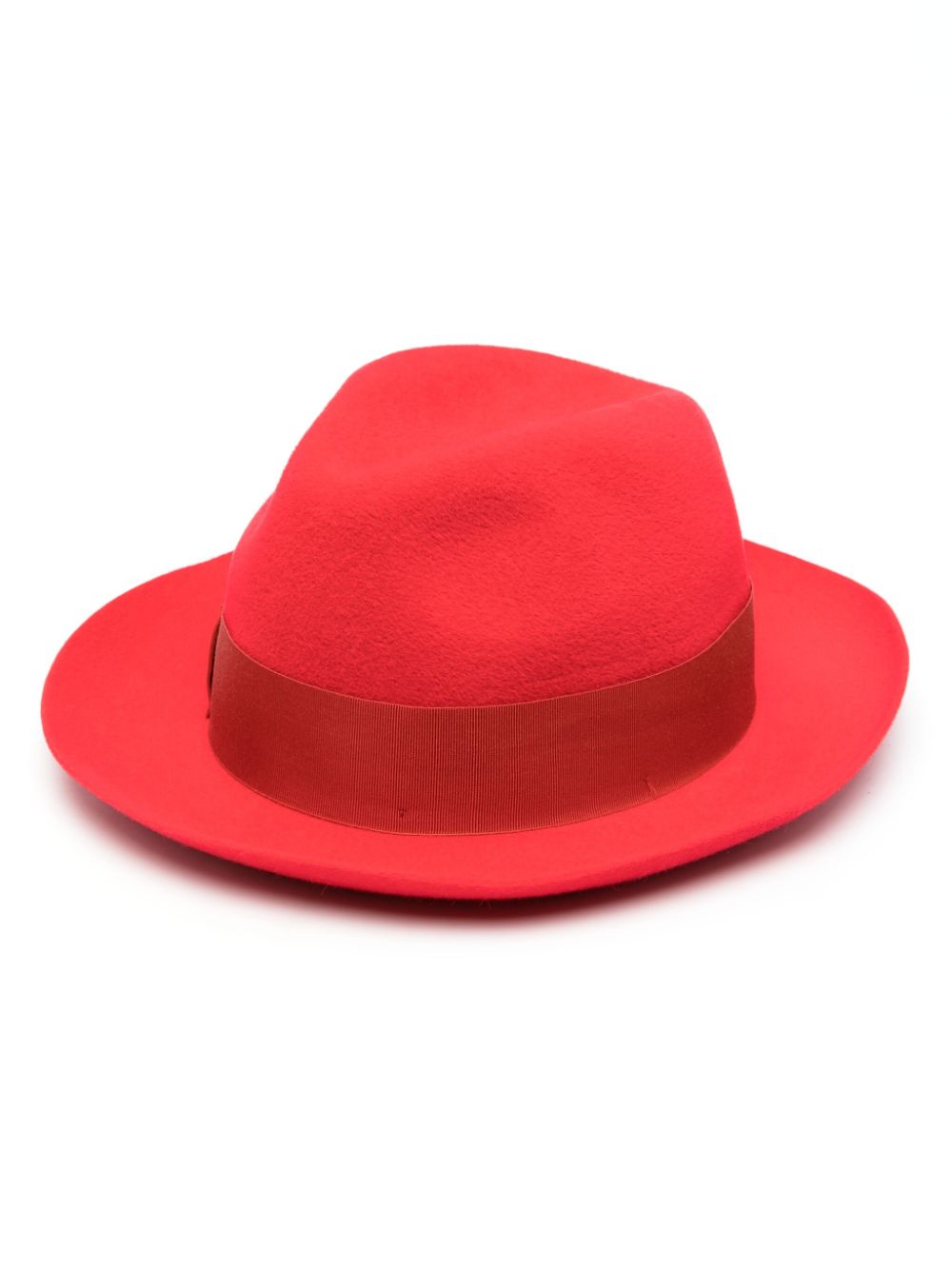 Borsalino Red Hats for Men & Women - Classic Italian Style Fedora for Fashion, Outdoor & Special Occasions