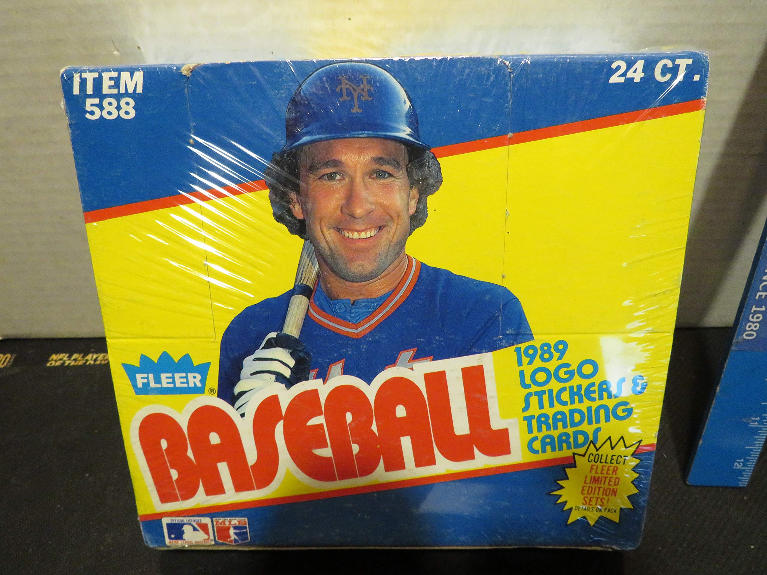 1989 Fleer Cello Baseball Card Box - Complete Set Collectors Edition for Sports Memorabilia & Trading Card Enthusiasts - Perfect for Display, Storage, and Investment Collection