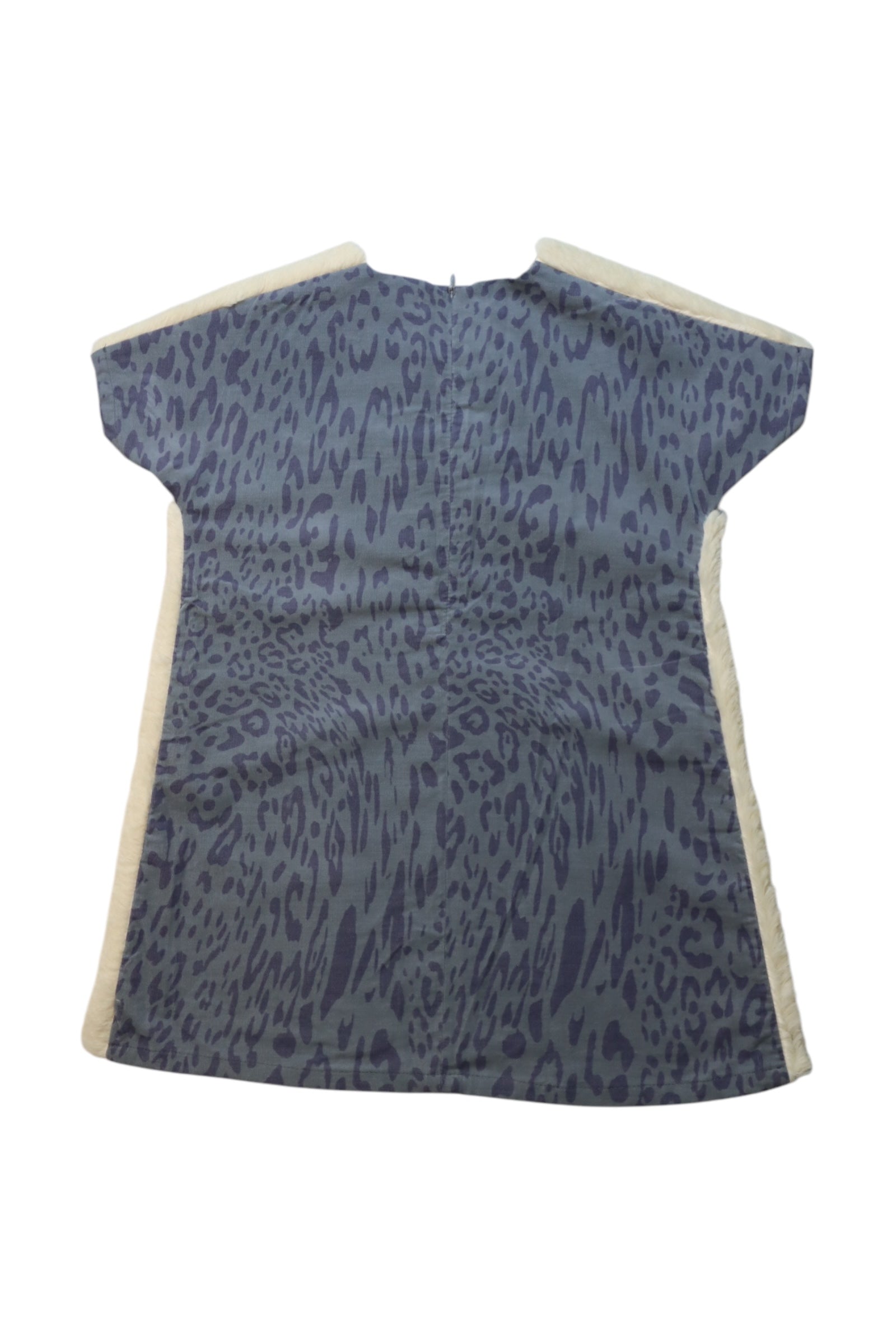 Anne Kurris Short Sleeve Animal Print Dress for Girls 4T - Cute Leopard Print Casual Summer Dress for Toddler, Perfect for Playdates & Birthday Parties