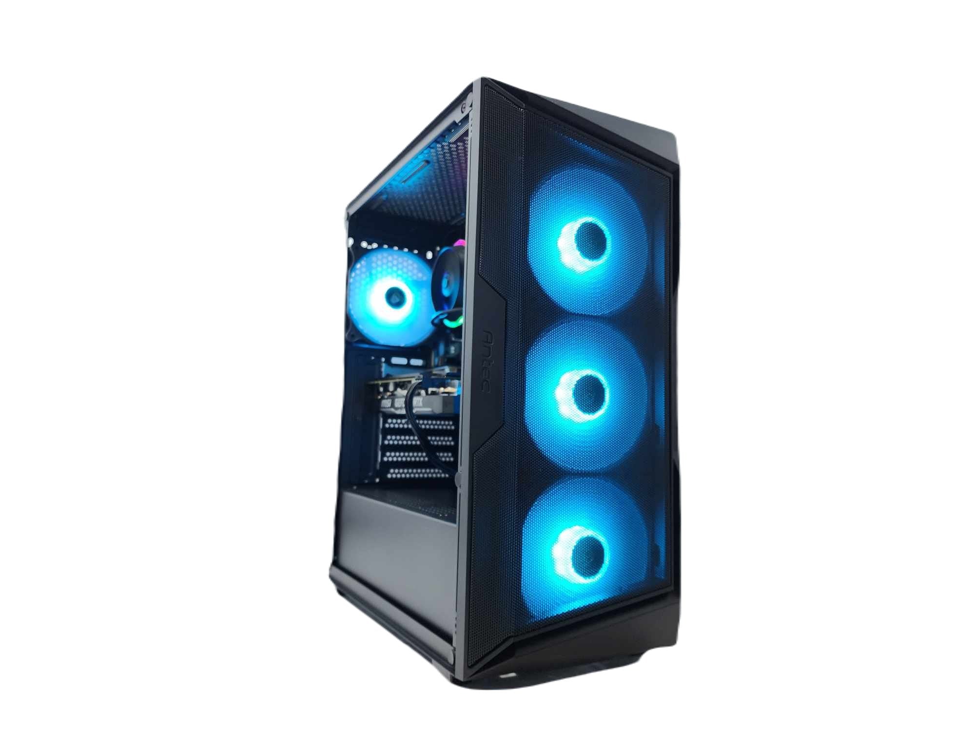 Gaming Desktop PC - AMD Ryzen 7 7800X3D Processor, NVIDIA RTX 5060 Graphics, 1TB SSD, 32GB DDR5 RAM, AX61 WiFi, Black A620 Case - Perfect for 4K Gaming, Streaming & Content Creation