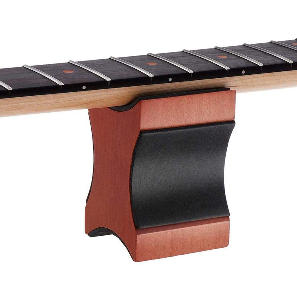 **Boxwizard Guitar Neck Rest & Cradle Support Holder - Premium Luthier Tool for Guitar & Bass Repair, Maintenance & Cleaning - Perfect for Musicians, Luthiers & Instrument Care**    *(Ideal for Workshop, Studio, Home Use & Travel - Protect Your Guitar Neck During Repairs & Storage)*