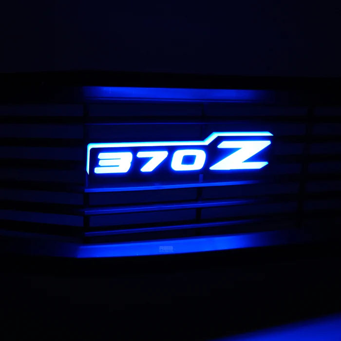 Nissan 370Z LED Emblem Badge - Multicolor RGB Flow Lighting for Custom Car Styling - Perfect for Night Driving & Car Shows