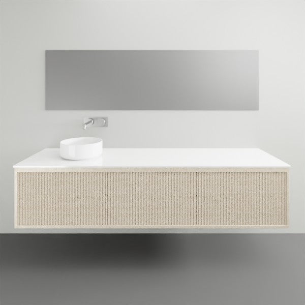 ADP Clifton Vanity - Modern Bathroom Vanity Set with Sink & Mirror, White Gloss Finish - Perfect for Small Bathrooms, Powder Rooms & Guest Baths