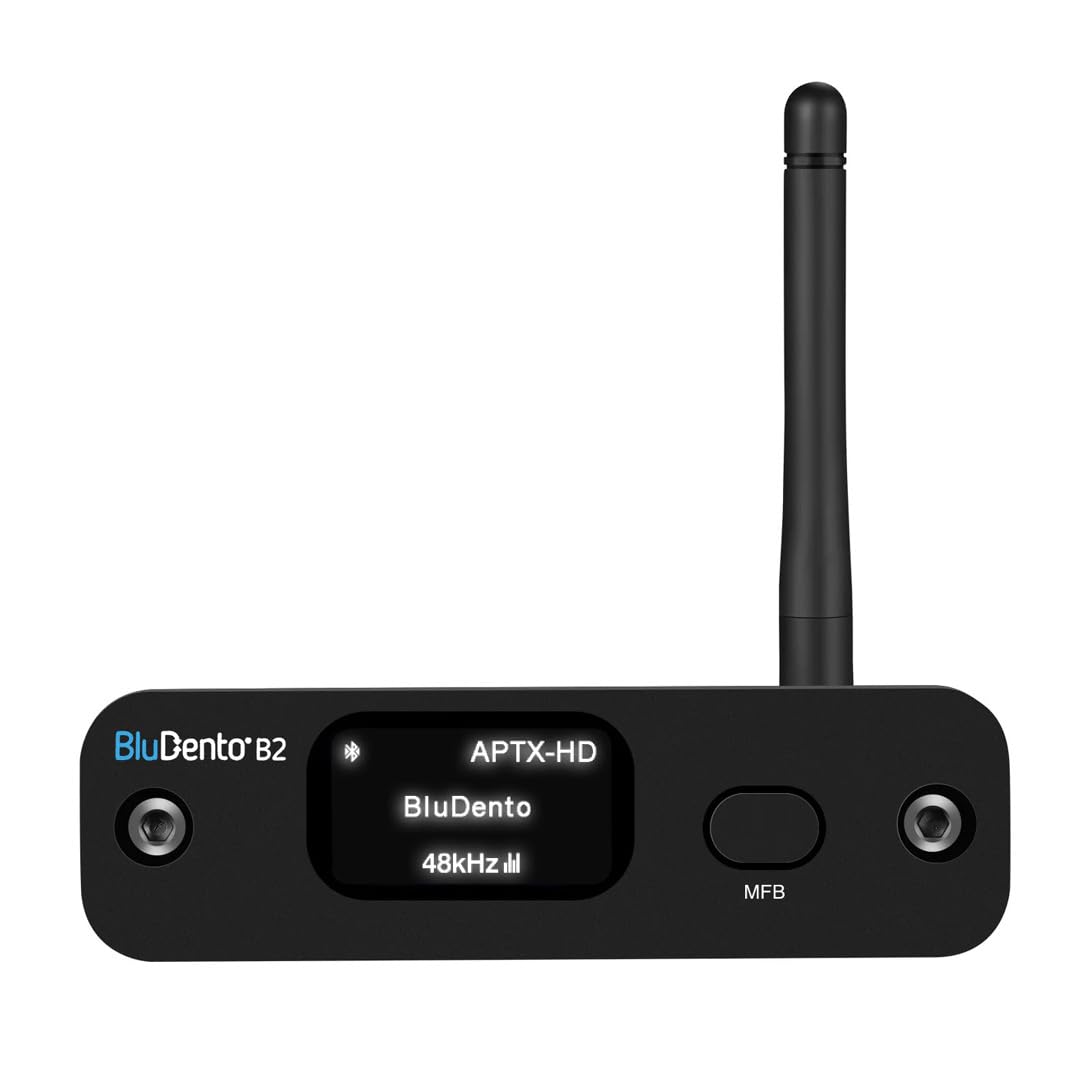 High-Fidelity B2 aptX HD & LDAC Bluetooth 5.1 Audio Receiver with ESS DAC - Hi-Res Wireless Adapter for Home Theater, Analog RCA, Digital Coaxial/Optical Outputs - Perfect for Audiophiles & Music Streaming Enthusiasts