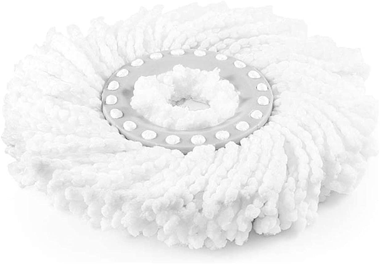 Spin Mop and Bucket Set with 2 Rotating Mop Heads - Pink Floor Cleaning System for Hardwood, Tile & Laminate Floors - Easy Wringing & Efficient Mopping for Home, Kitchen & Bathroom