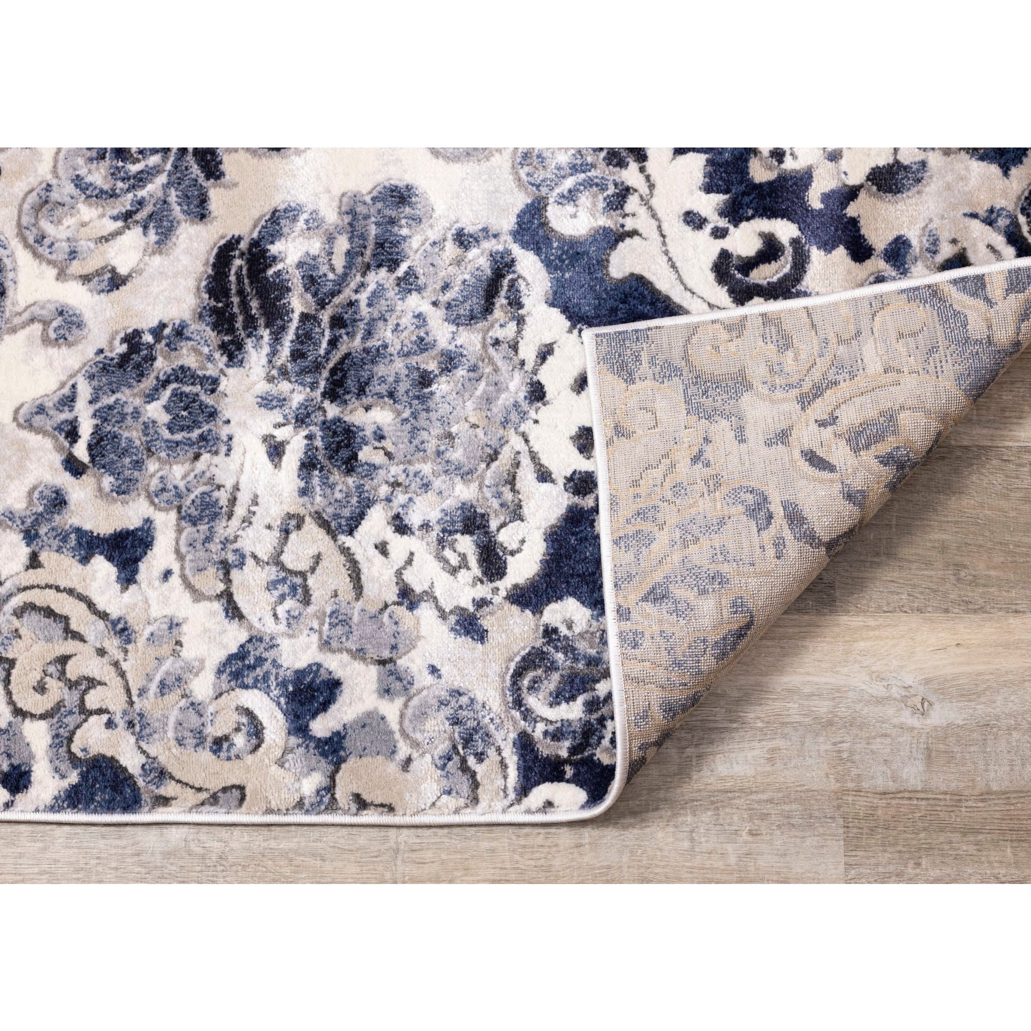 Alida Modern Area Rug 8'x10' - Soft Plush Living Room Carpet, Non-Slip Floor Mat for Bedroom, Dining Room & Home Decor