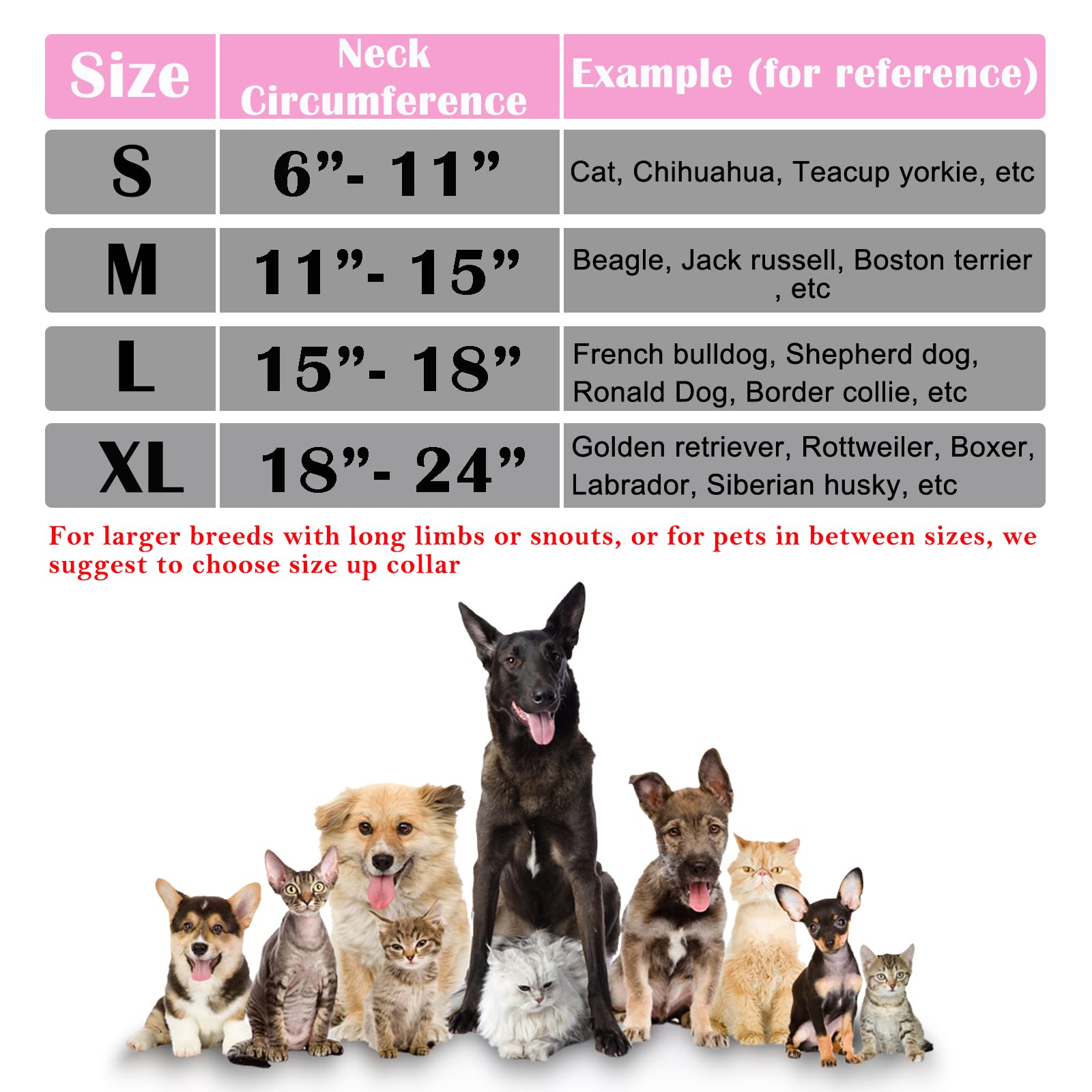 **Katoggy Inflatable Dog Collar – Soft Adjustable E-Collar for Dogs & Cats After Surgery – Blow Up Donut Cone for Small, Medium, Large Pets – Perfect for Post-Surgery Recovery & Wound Protection**