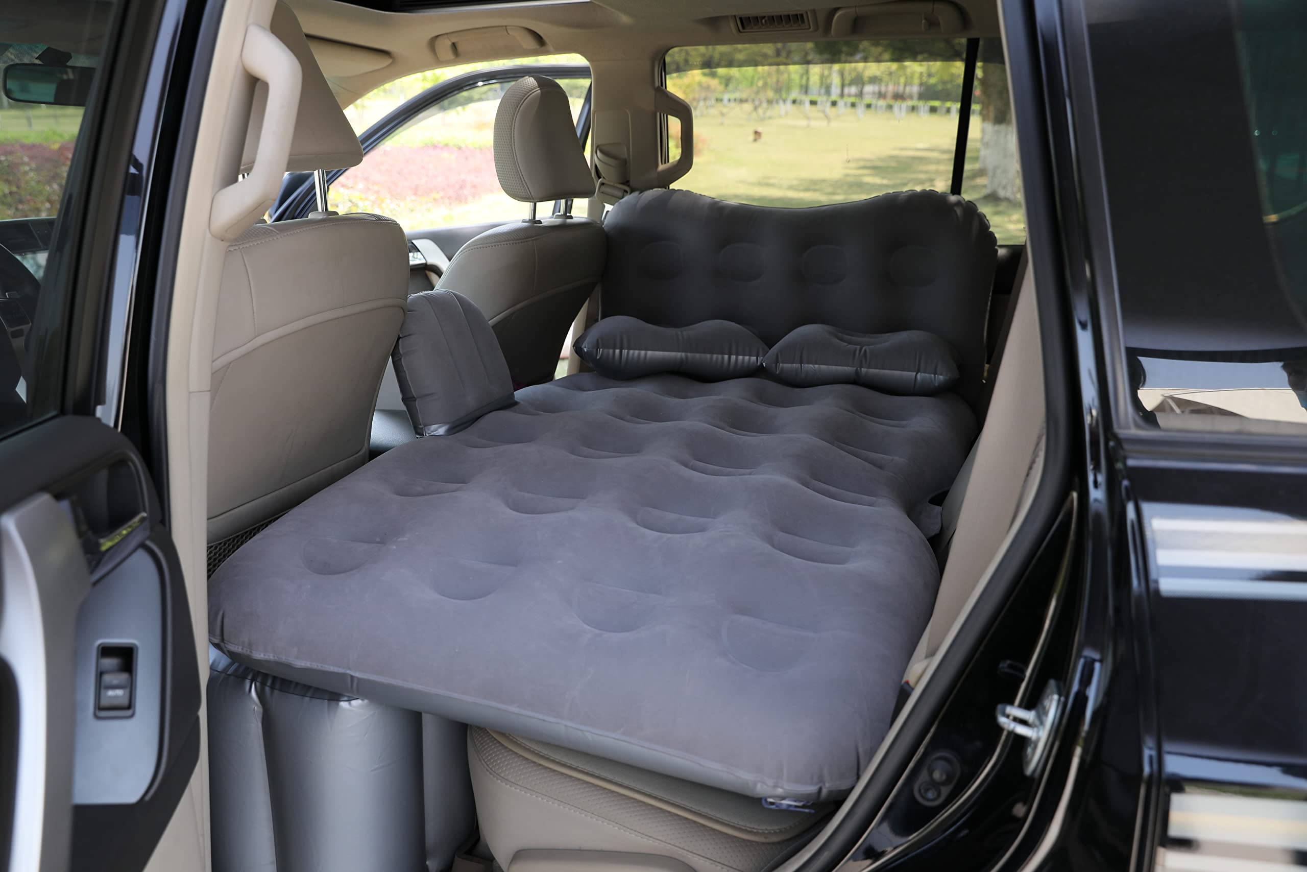 **YEPLINS Inflatable Air Mattress for SUV Camping – Portable Car Air Bed for Back Seat, Travel & Road Trips – Perfect for Outdoor Adventures & Comfortable Sleep**