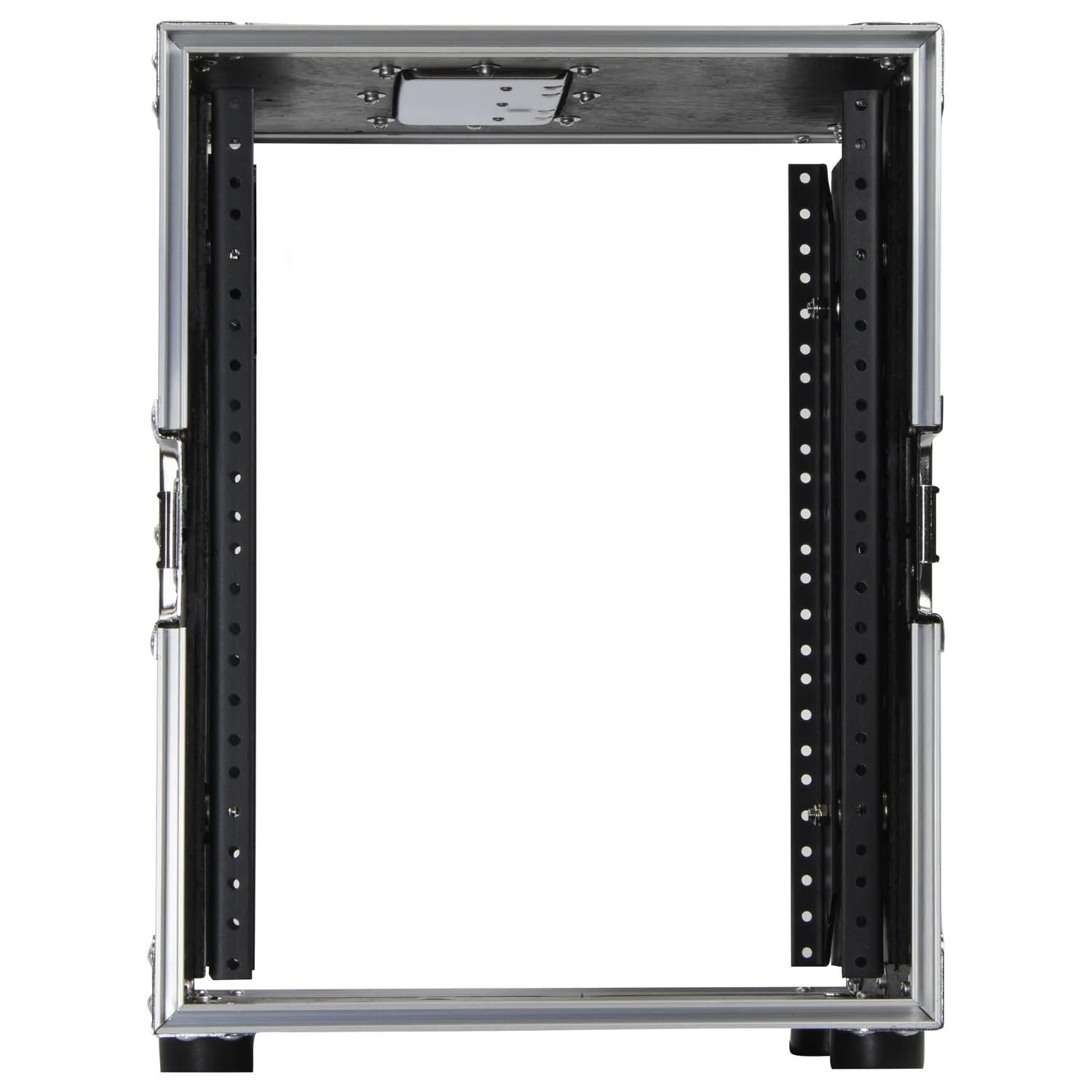 Odyssey FZHR08 8U Half Rack Flight Case - Durable Rackmount Enclosure for DJ & Audio Equipment | Perfect for Touring Musicians & Studio Use