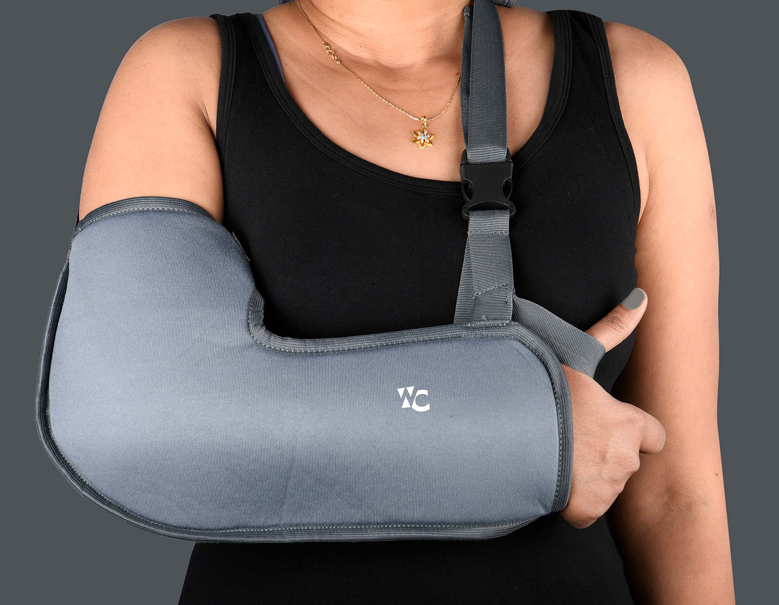 Breathable Adjustable Arm Sling for Men & Women - Comfortable Wrist, Elbow & Rotator Cuff Support - Ideal for Shoulder Injuries, Post-Surgery Recovery & Daily Arm Support