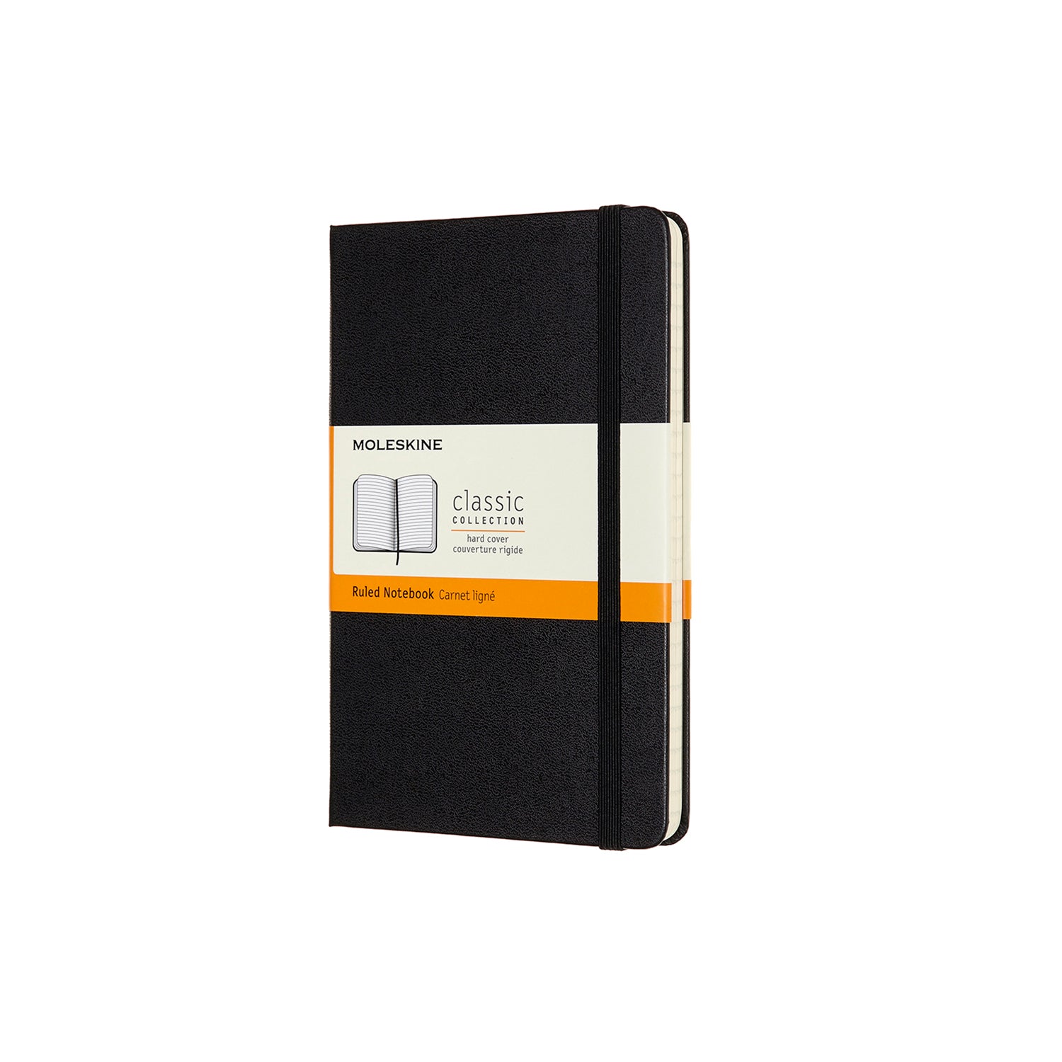 Premium Classic Medium Hard Cover Notebook - Lined Journal for Writing, Note Taking & Sketching - Perfect for School, Office & Travel