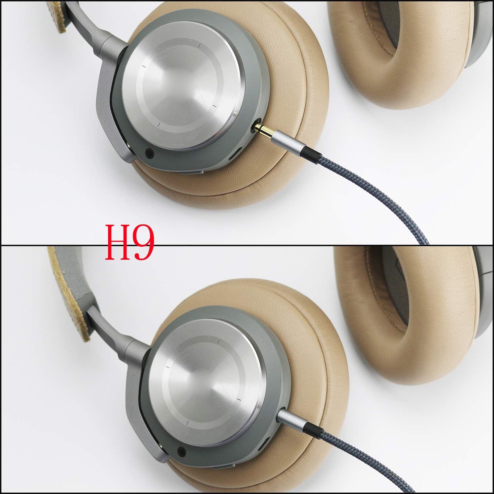 NewFantasia 3.5mm Male to Male Audio Cable - Compatible with Skullcandy Hesh/Hesh2/Hesh3/Crusher/Grind Headphones - Volume Control & Mic for Samsung Galaxy & Android Phones - Perfect for Gaming, Music & Hands-Free Calls