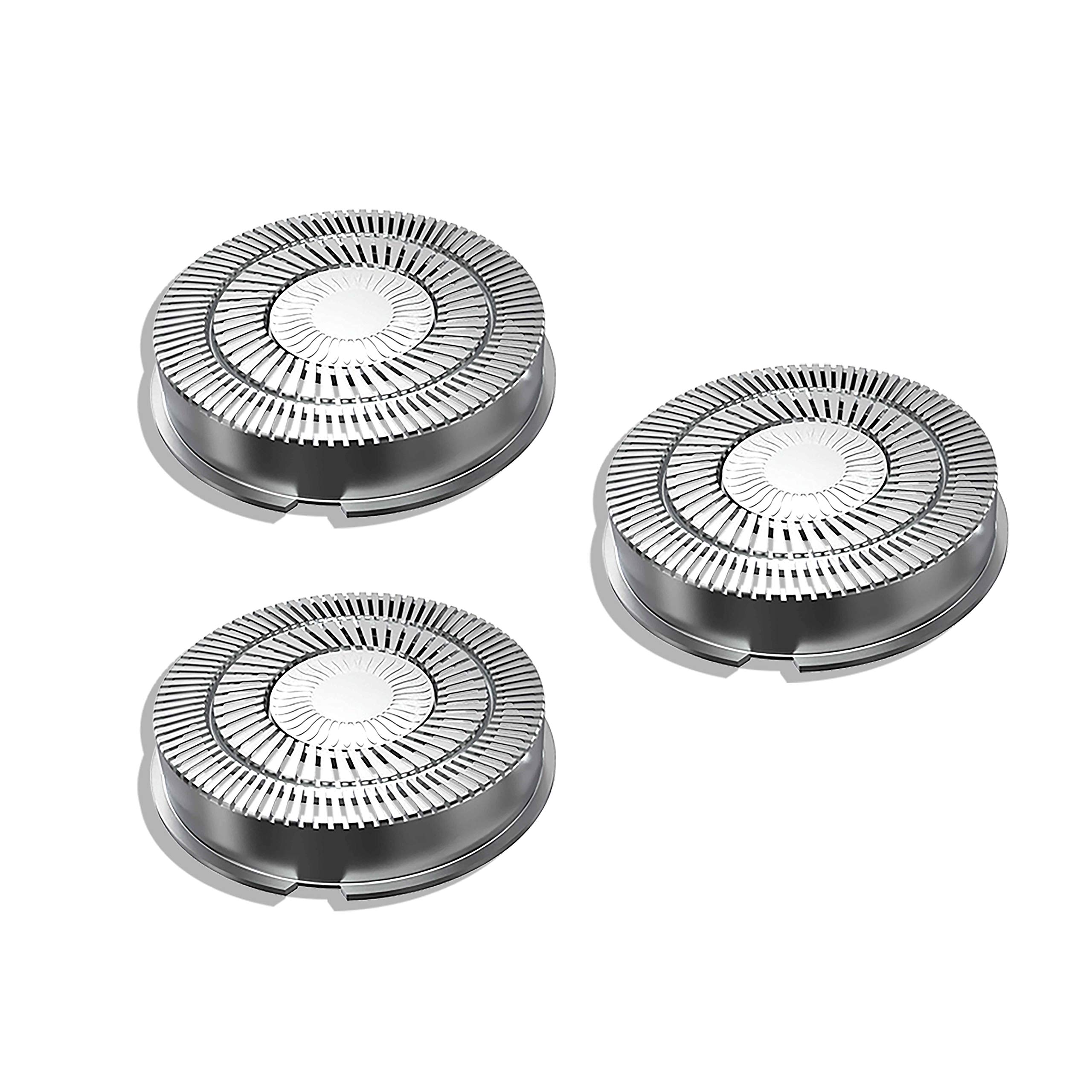 3 Pack Upgraded Replacement HQ8 Shaver Heads for Norelco AT811/AT814/AT815/AT830/AT875/AT880 - Compatible with Philips Norelco Electric Razors - Perfect for Travel & Daily Shaving