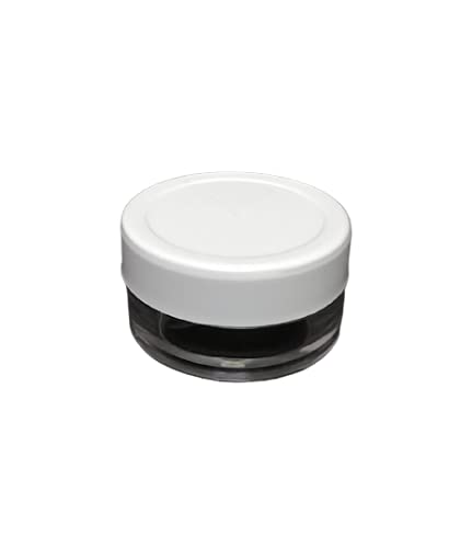 JARBAZAAR 8 Gram Empty Cosmetic Containers (6-Pack) - Leak-Proof Travel Jars for DIY Lip Balm, Lip Scrub & Body Butter - BPA-Free Mini Jars with Inner Lids - Perfect for Homemade Skincare & On-the-Go Beauty Products