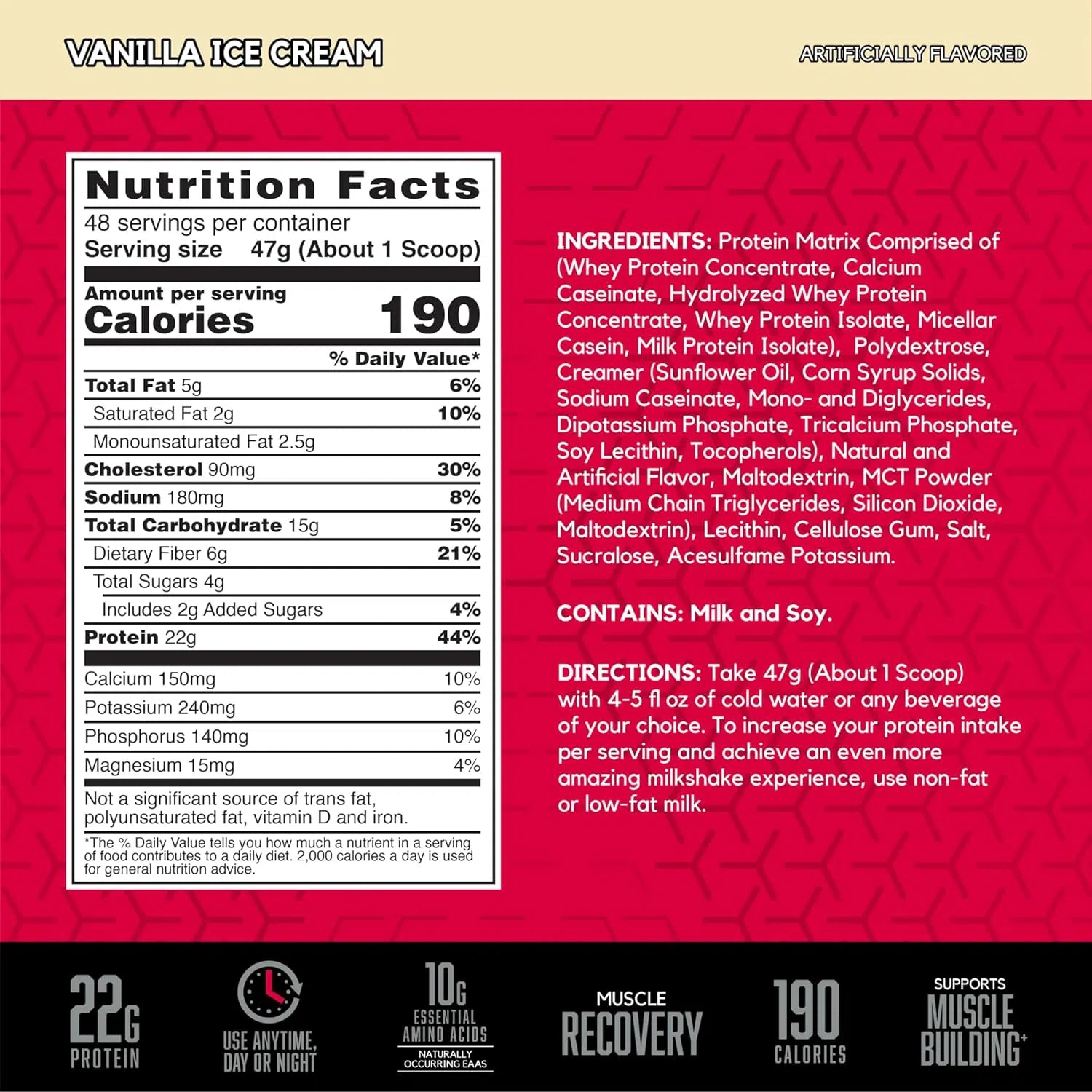 BSN Syntha-6 Protein Powder - Premium Whey Protein Blend for Muscle Recovery & Growth - Ideal for Post-Workout, Meal Replacement & Fitness Enthusiasts