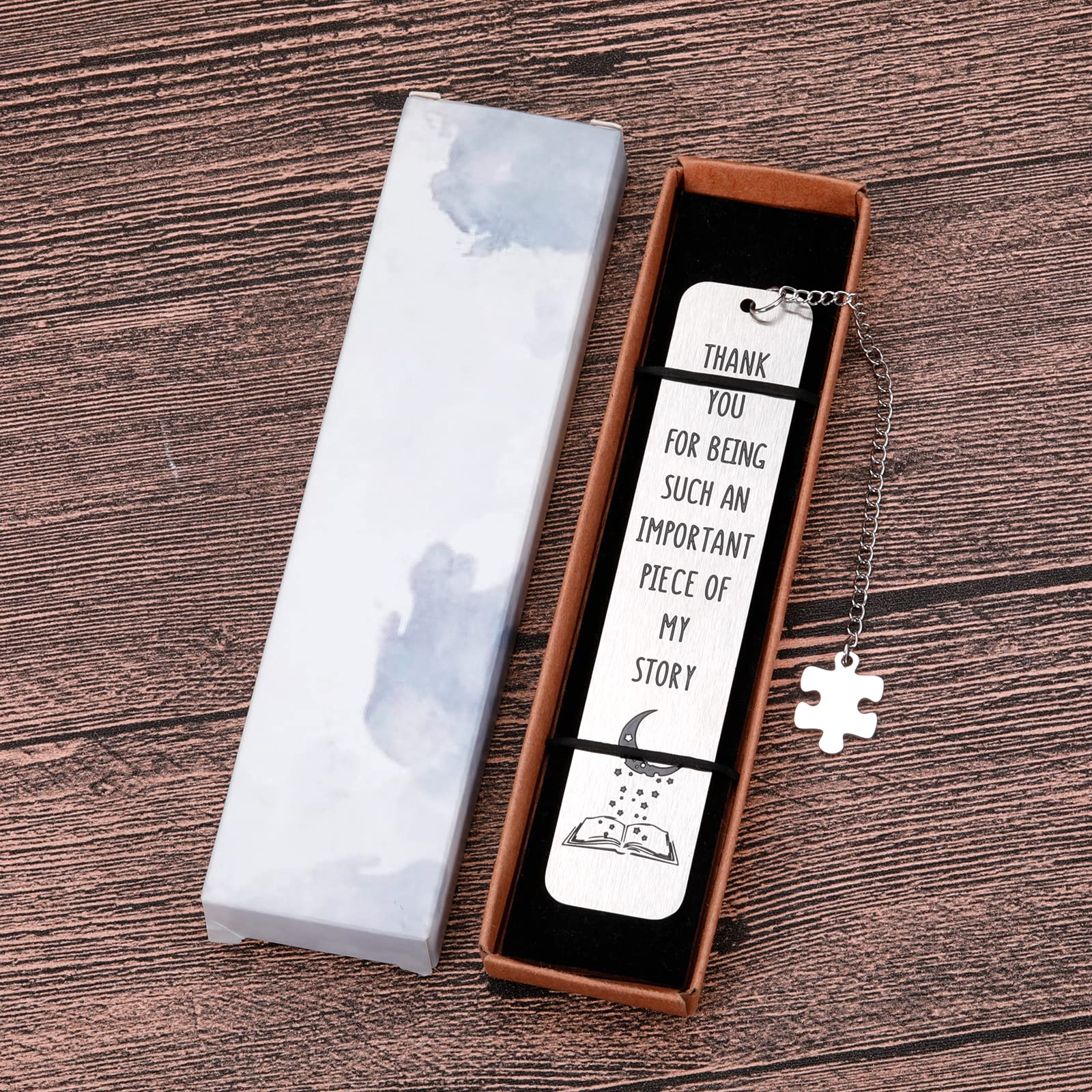 Valentine's Day Gifts for Women & Men - Elegant Metal Bookmarks for Book Lovers, Coworkers, Boss & Teachers - Perfect Reader Gifts for Christmas, Retirement & Office Appreciation - Great for Reading, Gifting & Collecting