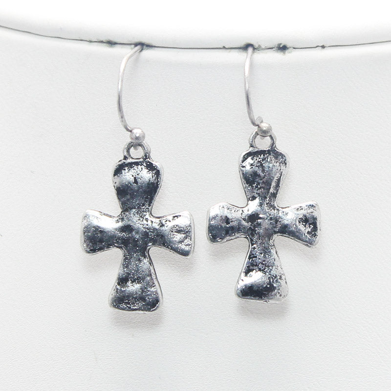 Elegant Cross Necklace Set for Women - Sterling Silver Religious Jewelry Gift for Christmas, Baptism & Everyday Wear