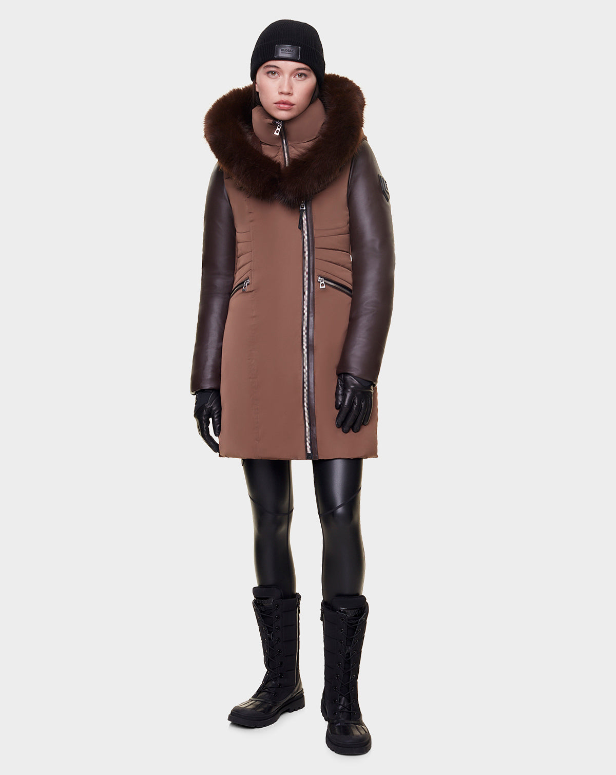 Luxury MISA L121506 CAOCAO Faux Fur Coat - Warm Winter Jacket for Women, Soft and Cozy Outerwear, Fashionable Faux Fur Coat for Cold Weather, Perfect for Parties, Dates, and Outdoor Activities