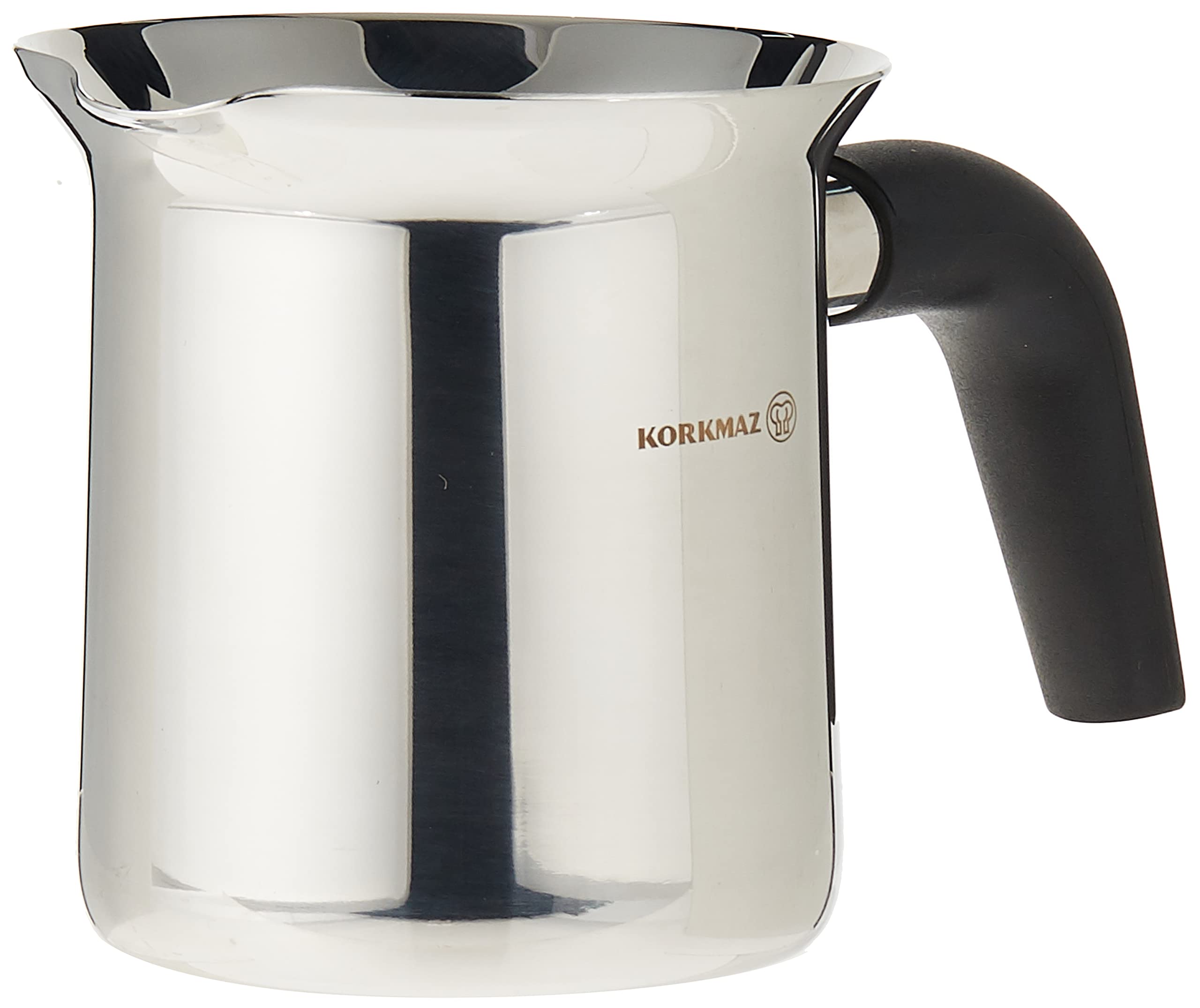 Korkmaz Orbit Stainless Steel Turkish Coffee Pot & Milk Warmer - 1 Quart Capacity for Authentic Turkish Coffee & Hot Milk at Home or Cafe