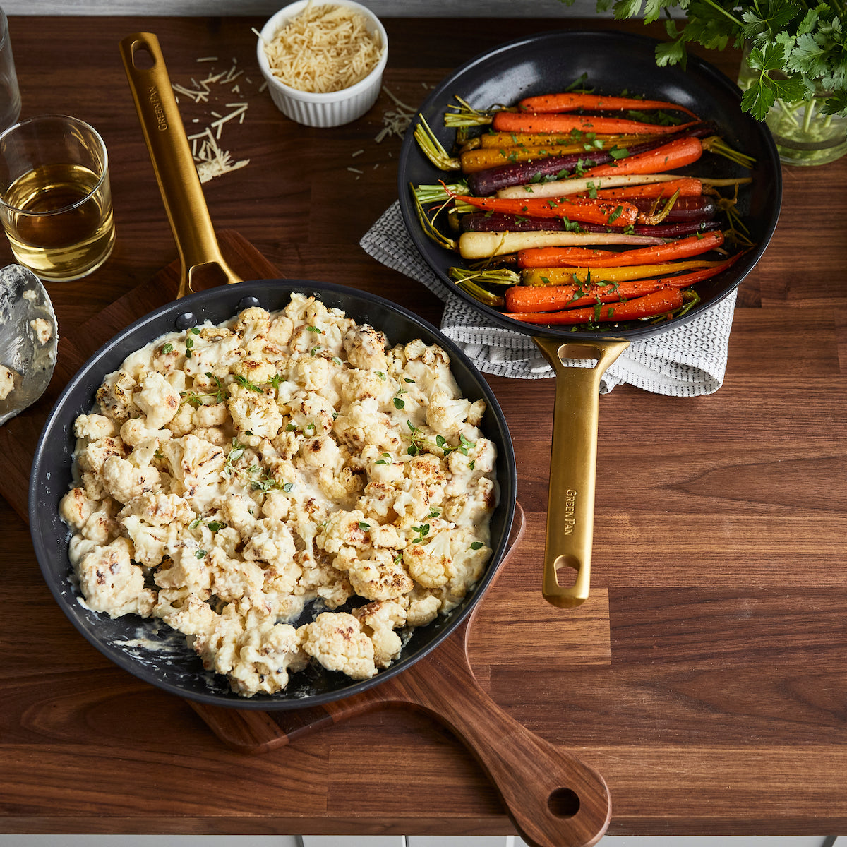 Premium Ceramic Nonstick Frypan Set - 8, 10 & 12 Inch Black Cookware for Healthy Cooking | Perfect for Frying, Sautéing & Everyday Meals