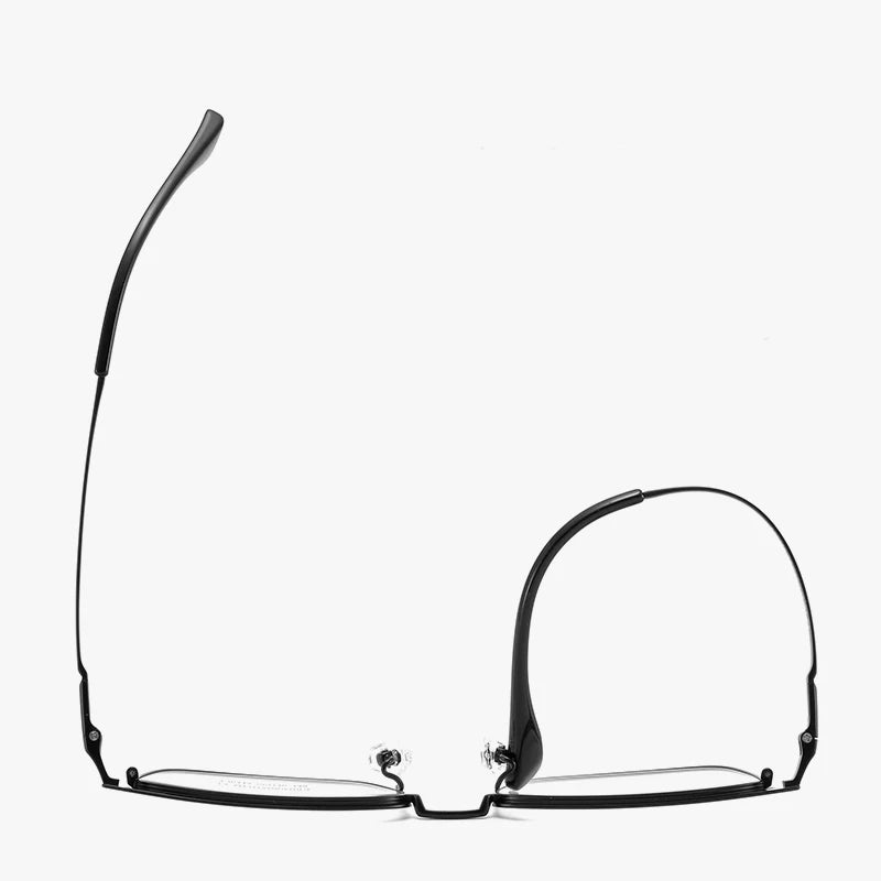 Bclear Unisex Full Rim Square Titanium Eyeglasses 36113 - Lightweight Durable Frame for Men & Women - Perfect for Reading, Work, and Everyday Fashion