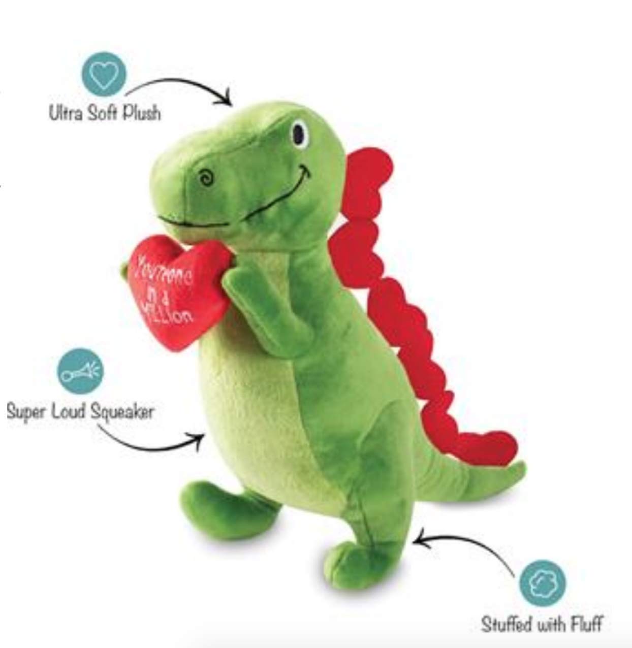 Durable Rex Dog Chew Toy for Aggressive Chewers - Long-Lasting Pet Chew Bone for Large Dogs - Perfect for Playtime, Training & Teething Relief