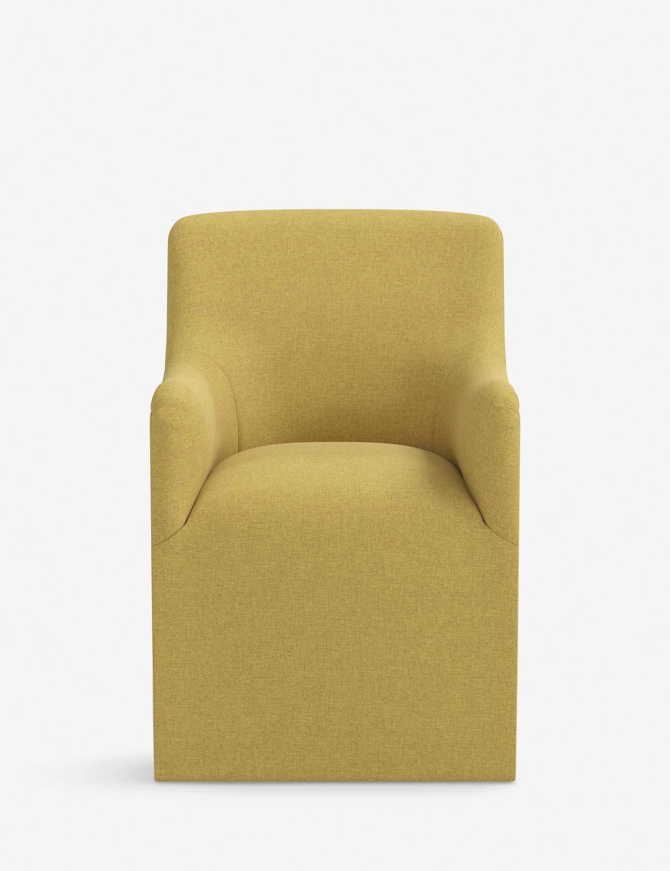 Astoria Dining Chair - Modern Wooden Dining Room Chair with Upholstered Seat - Perfect for Kitchen, Dining Room, and Home Decor
