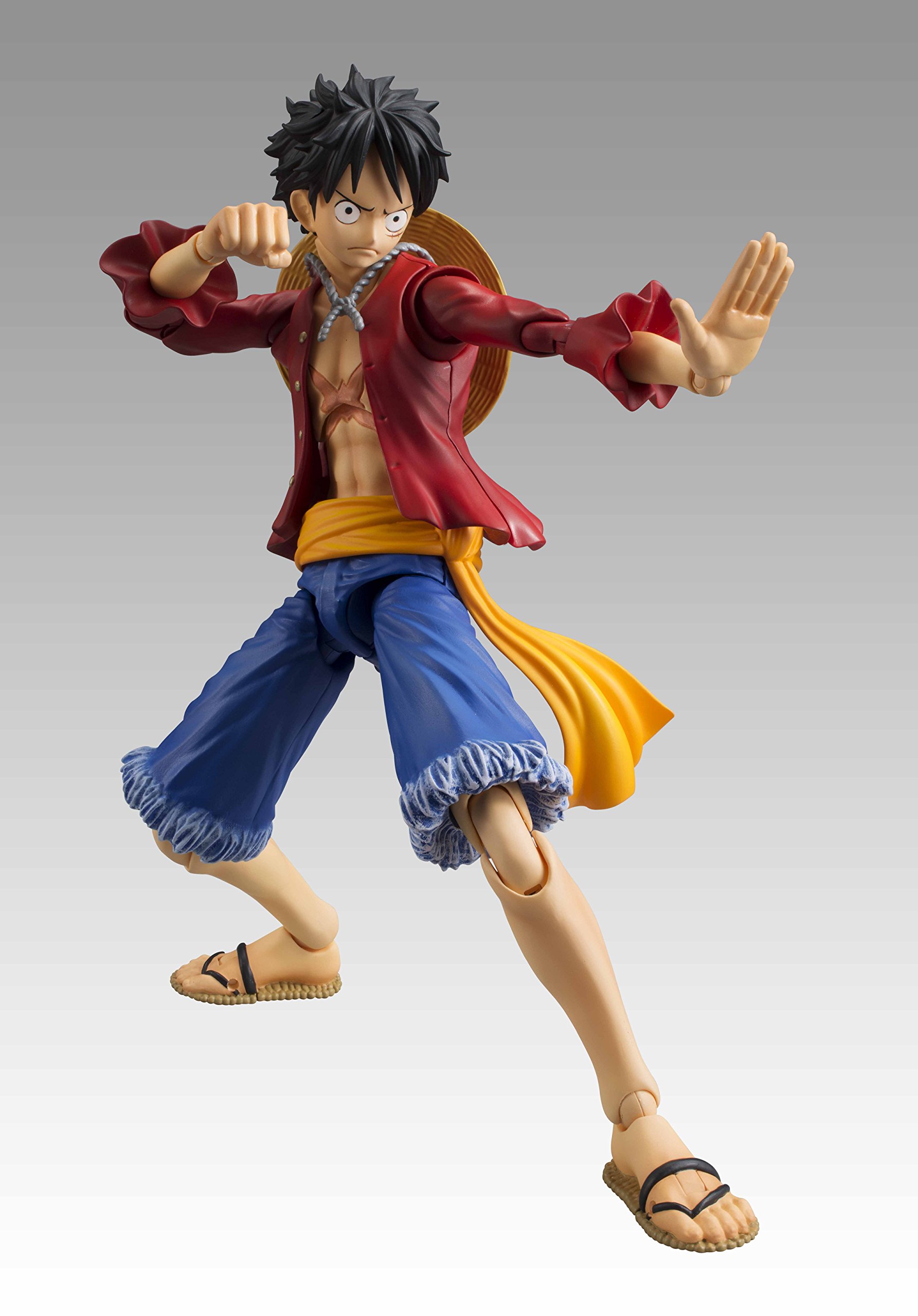Megahouse One Piece Monkey D Luffy Variable Action Hero Figure - Anime Collectible Action Figure for Display & Play | Perfect for Fans, Gift Giving & Anime Collections