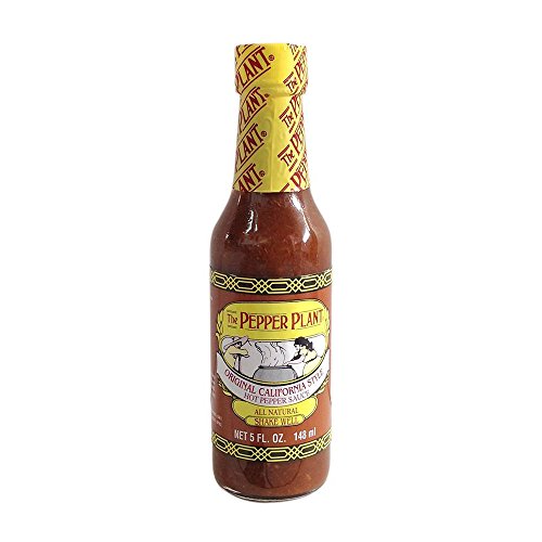 Original Hot Sauce by The Pepper Plant - 5 Fl. Oz. (3-Pack) - Perfect for Tacos, Wings & BBQ - Spicy Gourmet Condiment for Cooking & Grilling