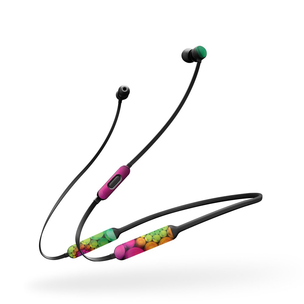 MightySkins Protective Vinyl Decal Wrap Cover for BeatsX Wireless Headphones - Hallucinate Design | Durable, Customizable & Easy to Apply Skin | Made in USA | Perfect for Gym, Travel & Daily Use