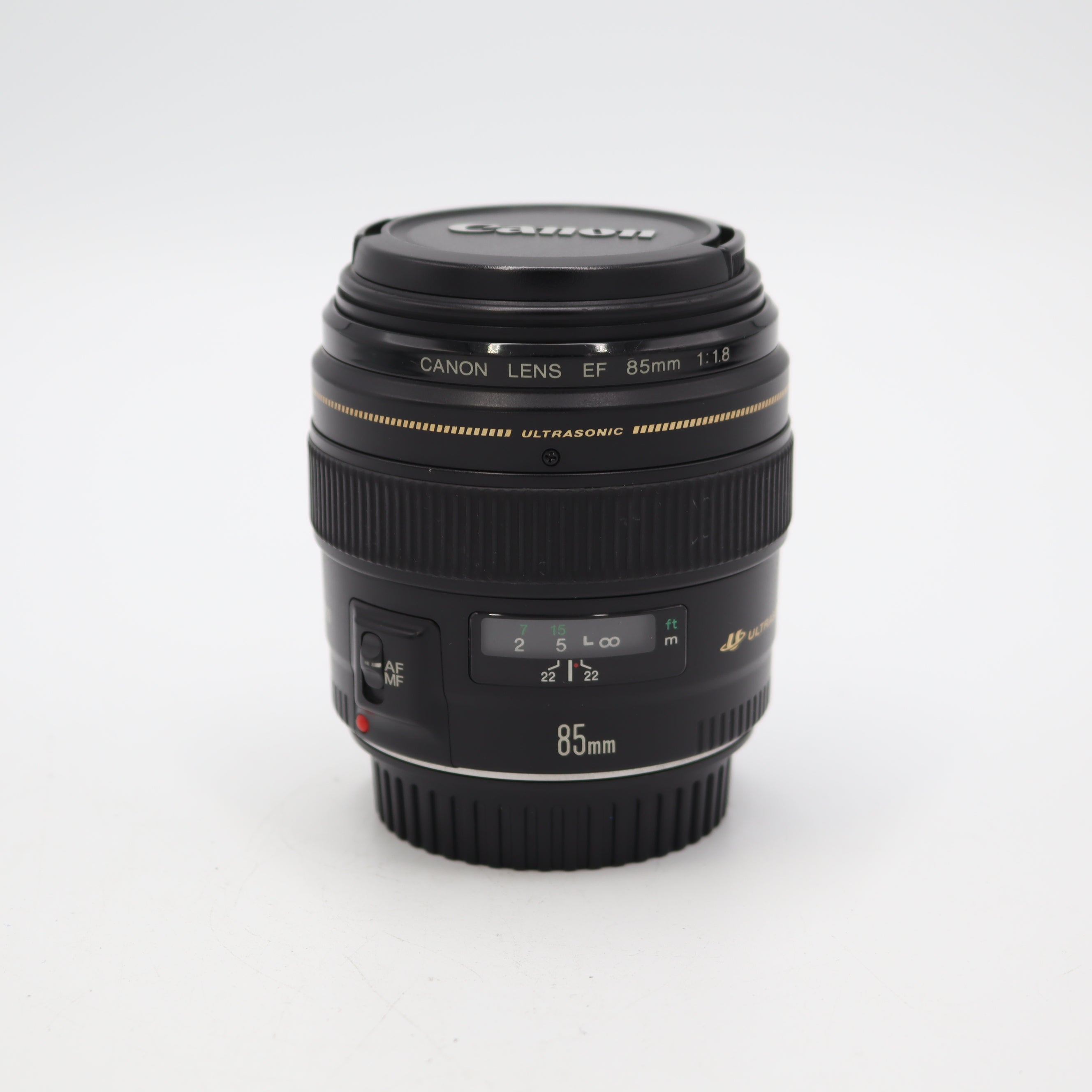 Canon EF 85mm f/1.8 USM Medium Telephoto Portrait Lens - Fast f/1.8 Aperture, Ultrasonic Motor (Used) - Perfect for Portrait Photography, Low Light Shooting & Travel Photography