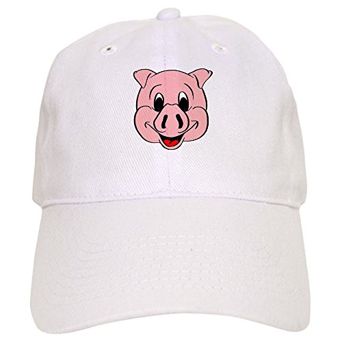 White - Pig Face Cap