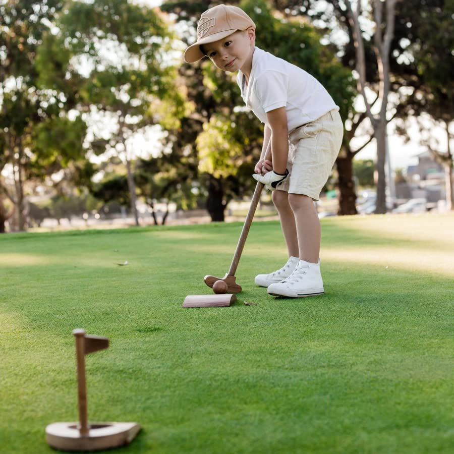 Best Toddler Golf Set for Kids Ages 2-8 - Mini Golf Clubs for Boys & Girls - Lightweight Plastic Golf Toy Set for Indoor/Outdoor Play - Perfect Birthday Gift for 2-8 Year Olds - Great for Backyard, Playroom & Family Fun Activities