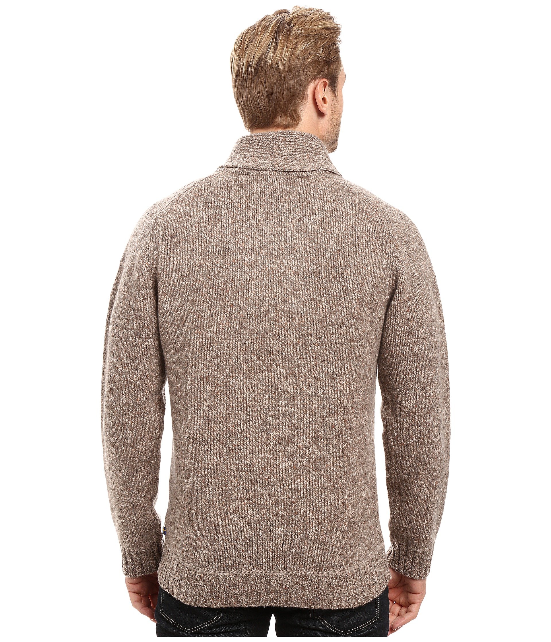 Fjallraven Men's Lada Sweater - Warm Wool Knit Pullover for Outdoor Adventures & Casual Wear - Perfect for Hiking, Camping & Everyday Style