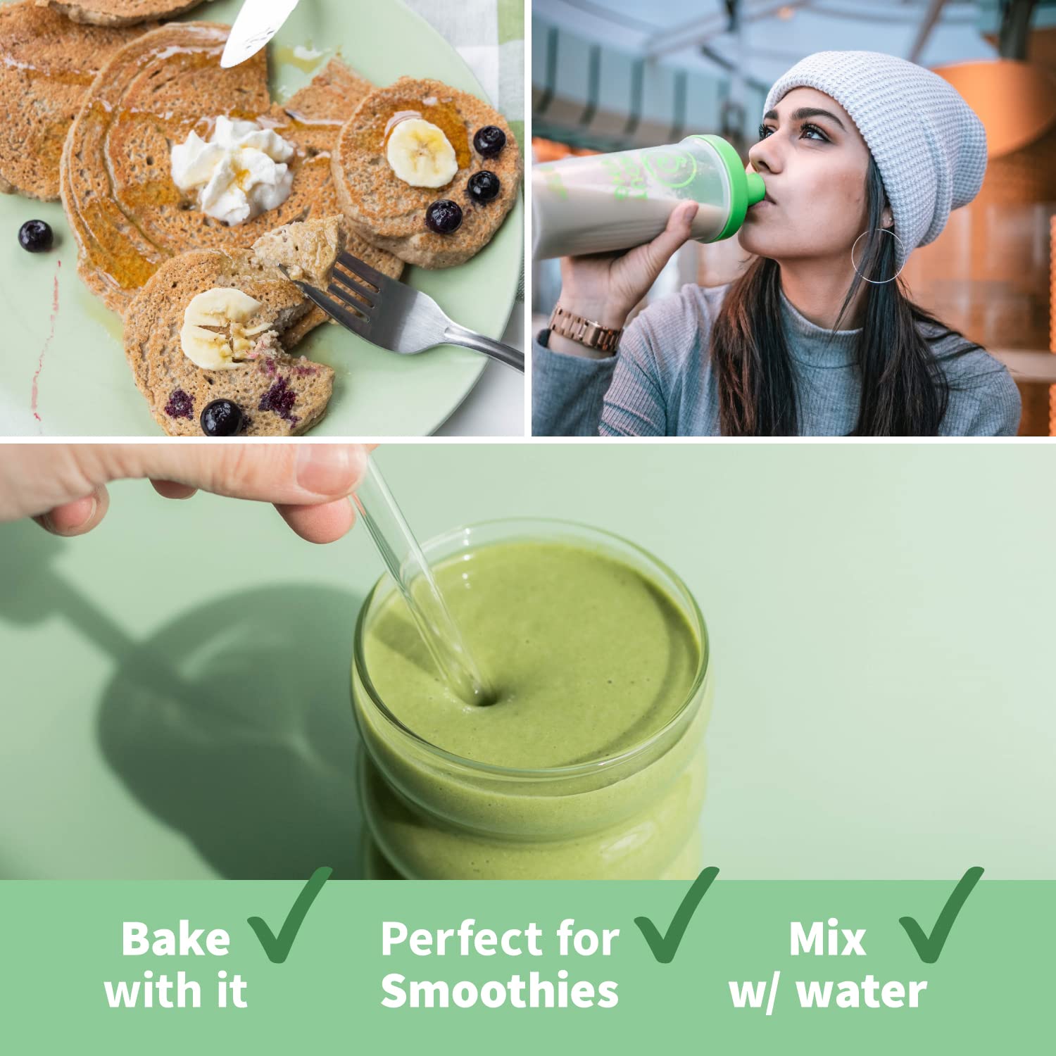 Sprout Living Organic Pumpkin Seed Protein Powder - 20g Plant-Based Vegan Protein, Non-GMO, Gluten-Free, Dairy-Free, No Artificial Sweeteners, Keto-Friendly (1lb) - Perfect for Smoothies, Baking & Post-Workout Recovery