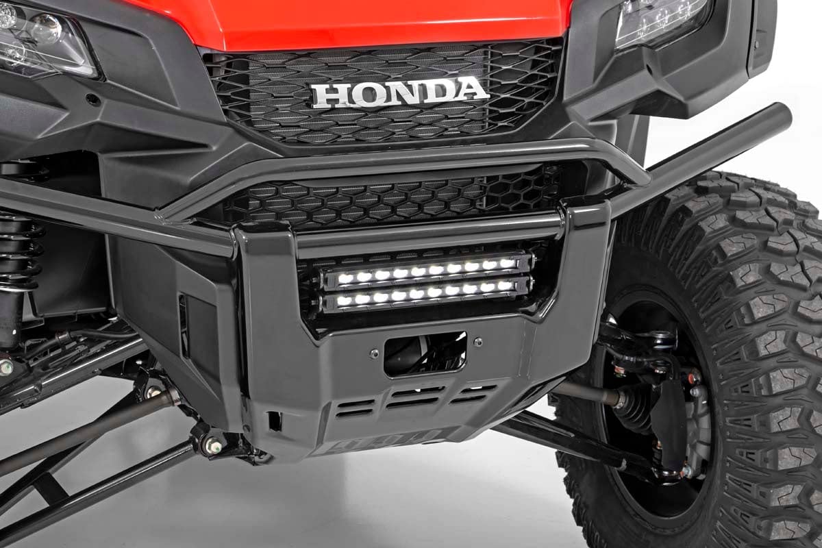 Rough Country 10-Inch LED Light Bar Bumper Kit for Honda Pioneer 1000 - 10