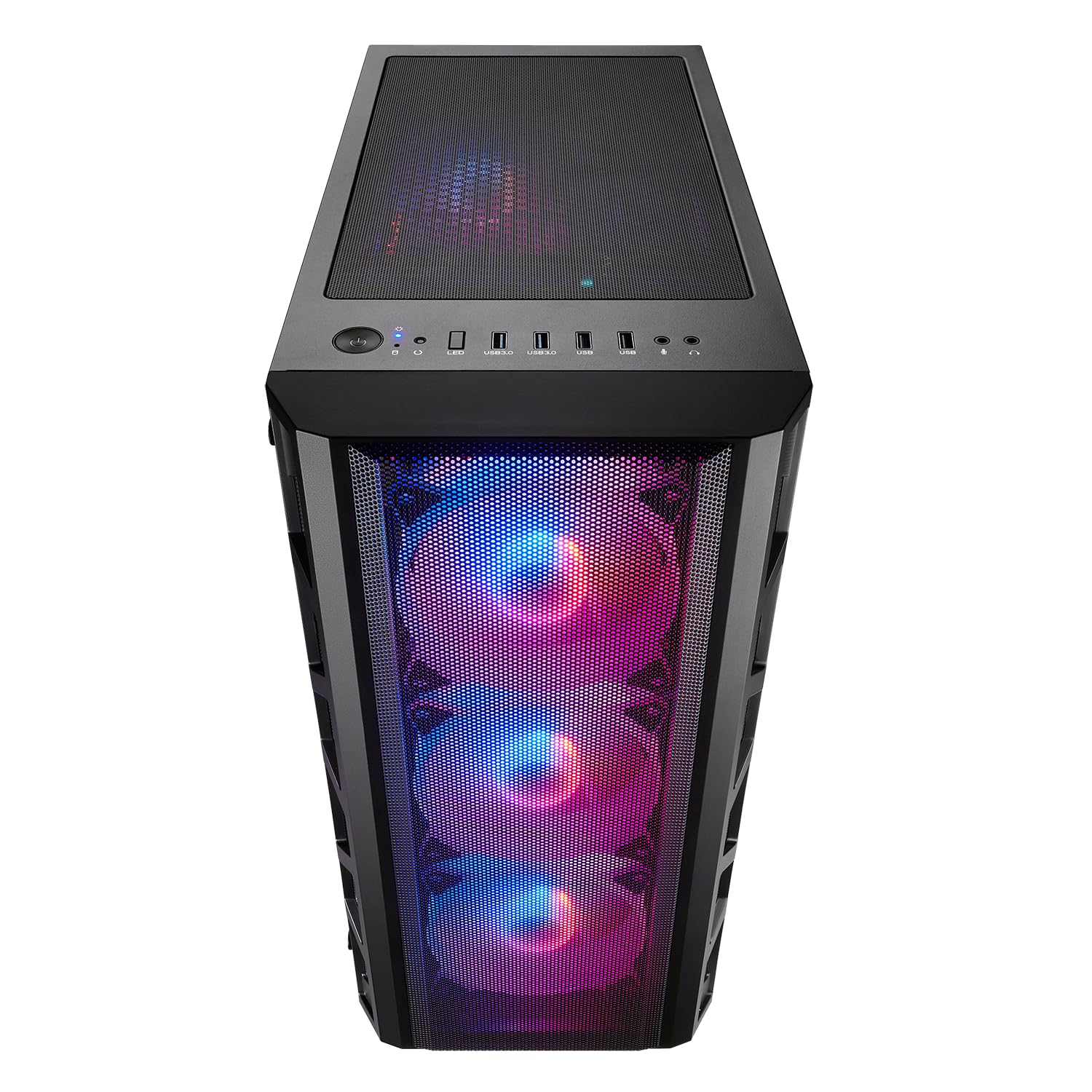 High-Performance Gaming PC - Intel Core i7-10700F 8-Core 4.8GHz, 16GB DDR4 3000MHz RAM, 240GB SSD, GTX 1650 4GB - Perfect for Gaming, Streaming & Content Creation
