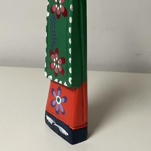 Hand-Painted Wooden St. Pascual Statue - Religious Home Decor & Gift - Perfect for Altars, Prayer Spaces & Catholic Devotion