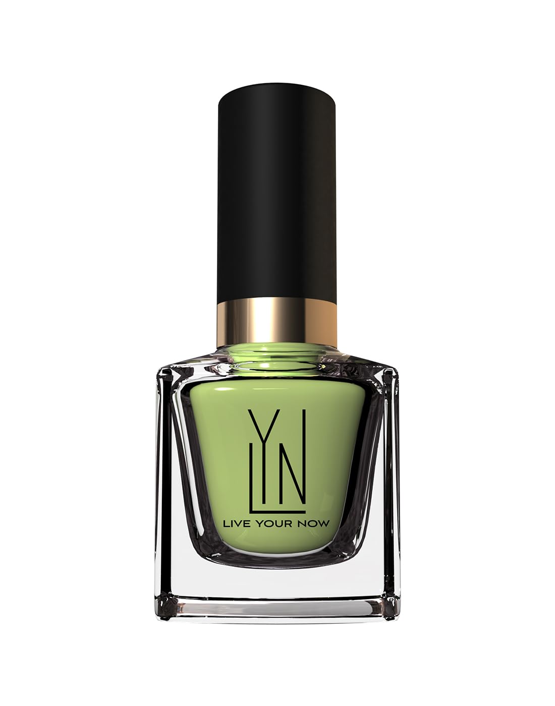 LYN Live Your Now Long Lasting Vegan Liquid Nail Polish - Toxin Free, Quick Dry, Keen On This Green (12ml, Pack of 1) | Perfect for Everyday Wear, Parties & Special Occasions
