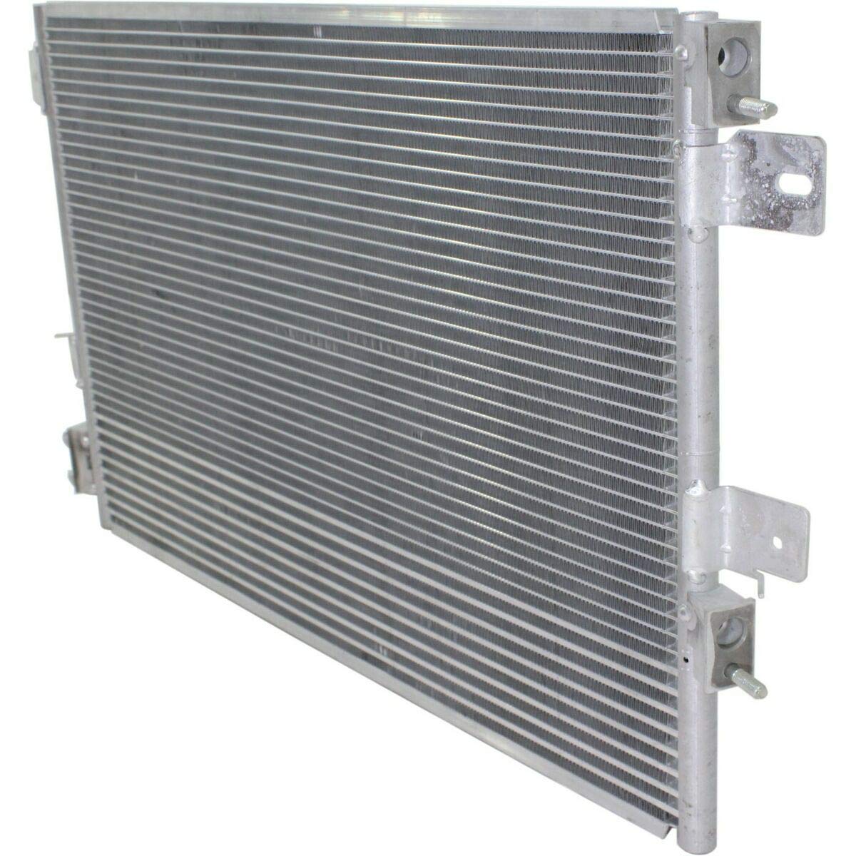 High-Performance AC Condenser with Transmission Oil Cooler - Compatible with Chrysler, Dodge, Jeep - Perfect for Summer Road Trips & Off-Road Adventures