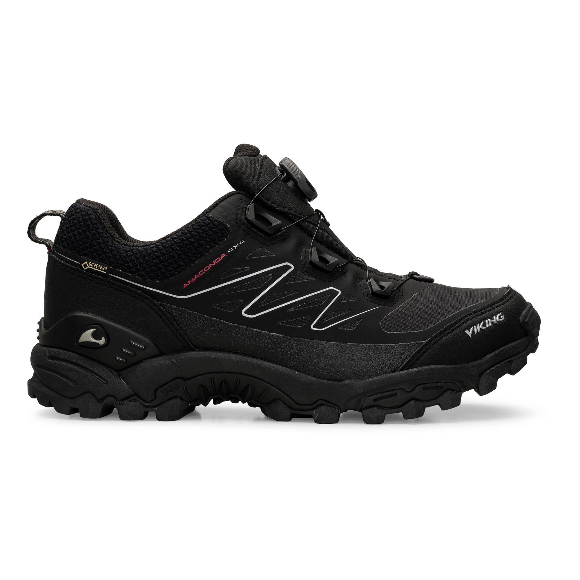 VIKING Men's High Rise Hiking Shoes - Waterproof Outdoor Trekking Boots for Mountain Climbing & Trail Walking - Perfect for Camping, Backpacking & Adventure Travel